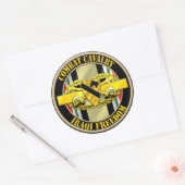 Sticker Rond 1re division de cavalerie (Enveloppe)