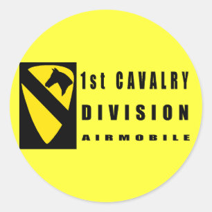 Sticker Rond 1re DIVISION DE CAVALRY