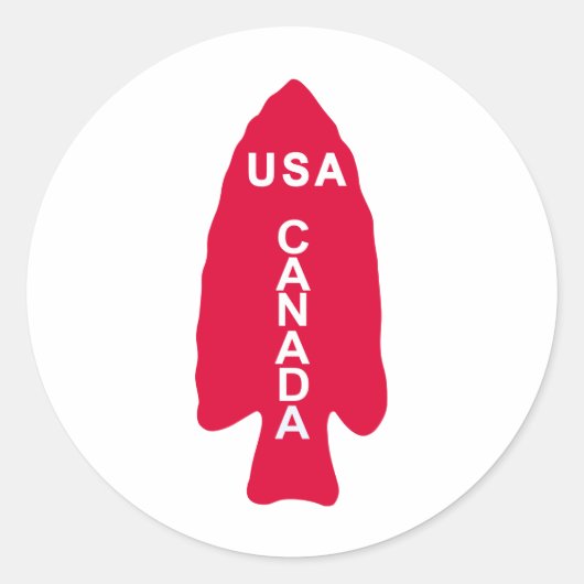 Sticker Rond 1re force de service spécial (Devant)