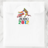 Sticker Rond 2012 : Judo (Sac)