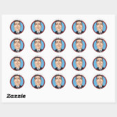 STICKER ROND 2016 (Feuille)