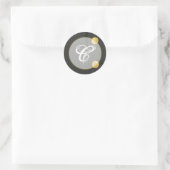 Sticker Rond 20 - 1,5 Enveloppe Sceau ARMÉE ROBE VERTS UNIFORME (Sac)