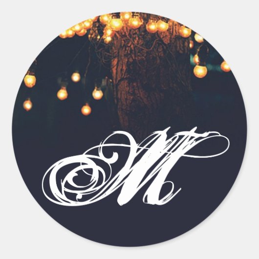 Sticker Rond 20 - 1,5 Enveloppe Sceau Chêne Feux de Chêne Lumiè (Devant)