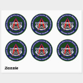Sticker Rond 224e Avn 2 (Feuille)