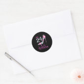 Sticker Rond 24 C'Est Mon K Haut Talon 24E (Enveloppe)