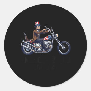 Sticker Rond 250 Ans Anniversaire 16e Président Moto