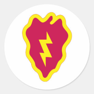 Sticker Rond 25ème Division d'infanterie