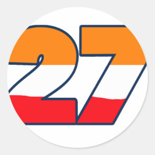 Sticker Rond 27new