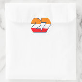 Sticker Rond 27nouveau (Sac)