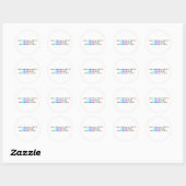 Sticker Rond 2 Co 3,5 Corinthiens (Feuille)