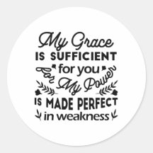 2 Corinthiens 12:9 – Ma Grâce Est Suffisante Art