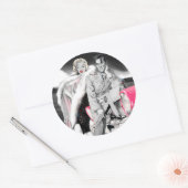 Sticker Rond 2 Pour la route (Enveloppe)