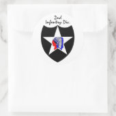 Sticker Rond 2e DIVISION DE L'INFANTERIE (Sac)