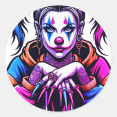 Sticker rond -3 (Devant)