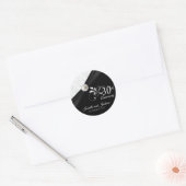 Sticker Rond 30e anniversaire de Pearl Design (Enveloppe)