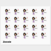 Sticker Rond 311 Dollface Desserts Ebonie (Feuille)