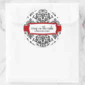 Sticker Rond 311 Glacage sur la cerise de gâteau (Sac)