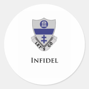 Sticker Rond 325th PIR- infidèle