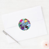 Sticker Rond 32 Champignons #2 (Enveloppe)