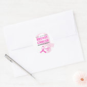 Sticker Rond 365 Mois de sensibilisation au cancer du sein 2024 (Enveloppe)