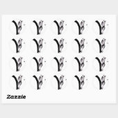 Sticker Rond 398ed2e311876f65315abc50c5e40934—aries-ram-tatouag (Feuille)
