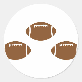 Sticker Rond 3 balles de foot