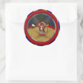 Sticker Rond 3 Cercles - Cercle (Sac)