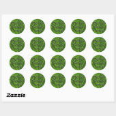 STICKER ROND 3 R (Feuille)