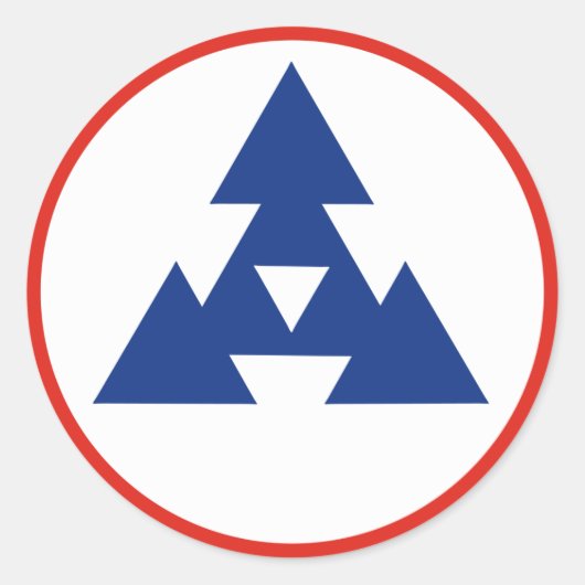 Sticker Rond 3e COSCOM Allemagne (Devant)