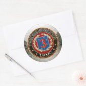 Sticker Rond 3e MSOB [3D] (Enveloppe)