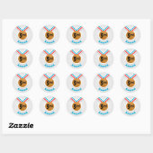 Sticker Rond 3e place (Feuille)