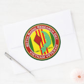 Sticker Rond 407e RRD - ASA Vietnam (Enveloppe)