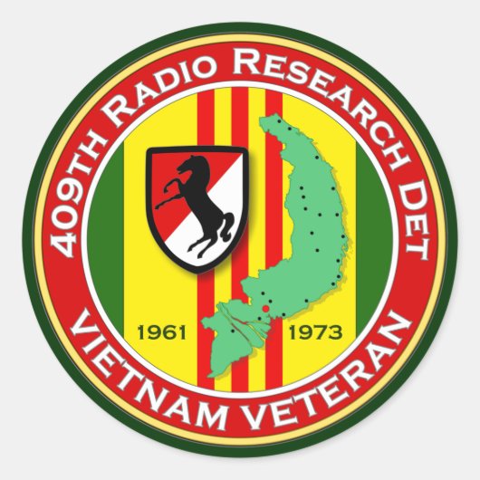 Sticker Rond 409e RRD - ASA Vietnam (Devant)
