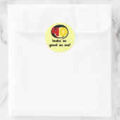 Sticker Rond 40 Semblables T-shirts et cadeaux sur moi (Sac)