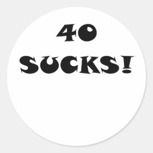 Sticker Rond 40 suce