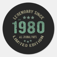 41 ans Légende Anniversaire 41e anniversaire