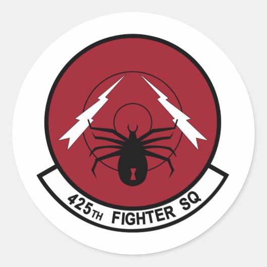 Sticker Rond 425e Escadron de chasse (Devant)
