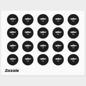 Sticker Rond 442 Oldsmobile Cutlass Car Show 1970 1971 1972 (Feuille)