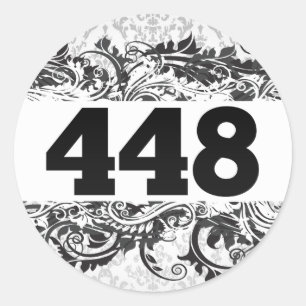 STICKER ROND 448