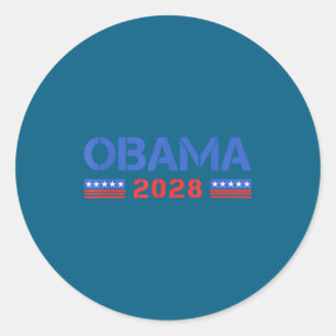 Sticker Rond 44-48 Michelle Barack Obama Présidente '28