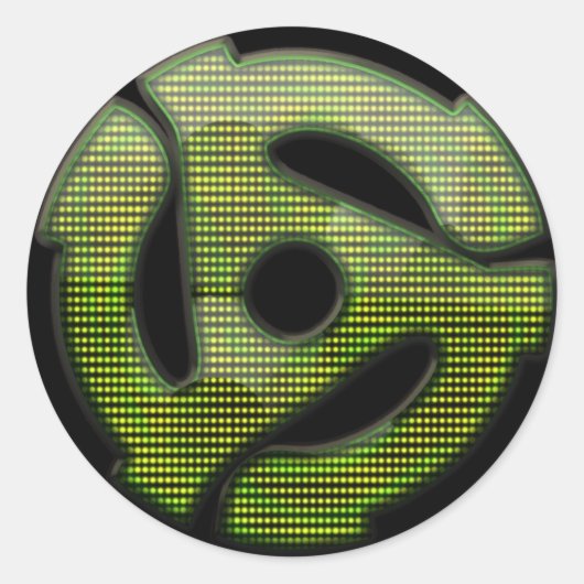 Sticker Rond 45 rpm (Devant)