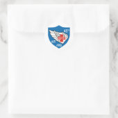 Sticker Rond 45e Patch Dustoff Médicale (Sac)