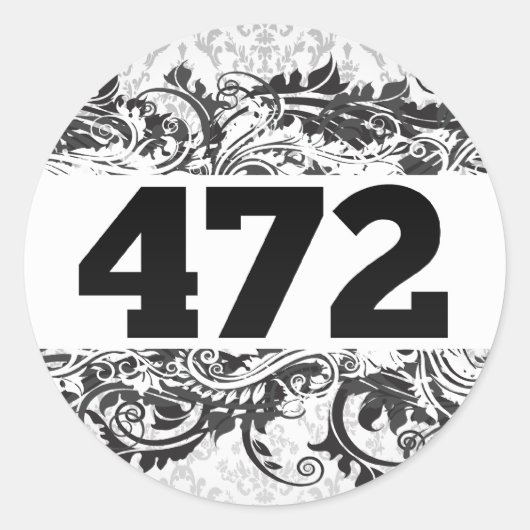 STICKER ROND 472 (Devant)