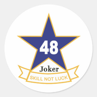 Sticker Rond 48e AHC