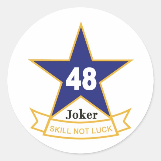 Sticker Rond 48e AHC (Devant)