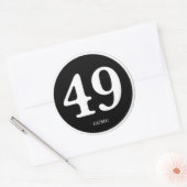 STICKER ROND 49CC MC " PATCH OF HONOR" (Enveloppe)