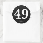 STICKER ROND 49CC MC " PATCH OF HONOR" (Sac)