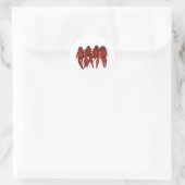 Sticker Rond 4 Crawfish cuits (Sac)