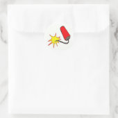 Sticker Rond 4 juillet (Sac)