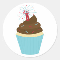 4 juillet Party Cupcake
